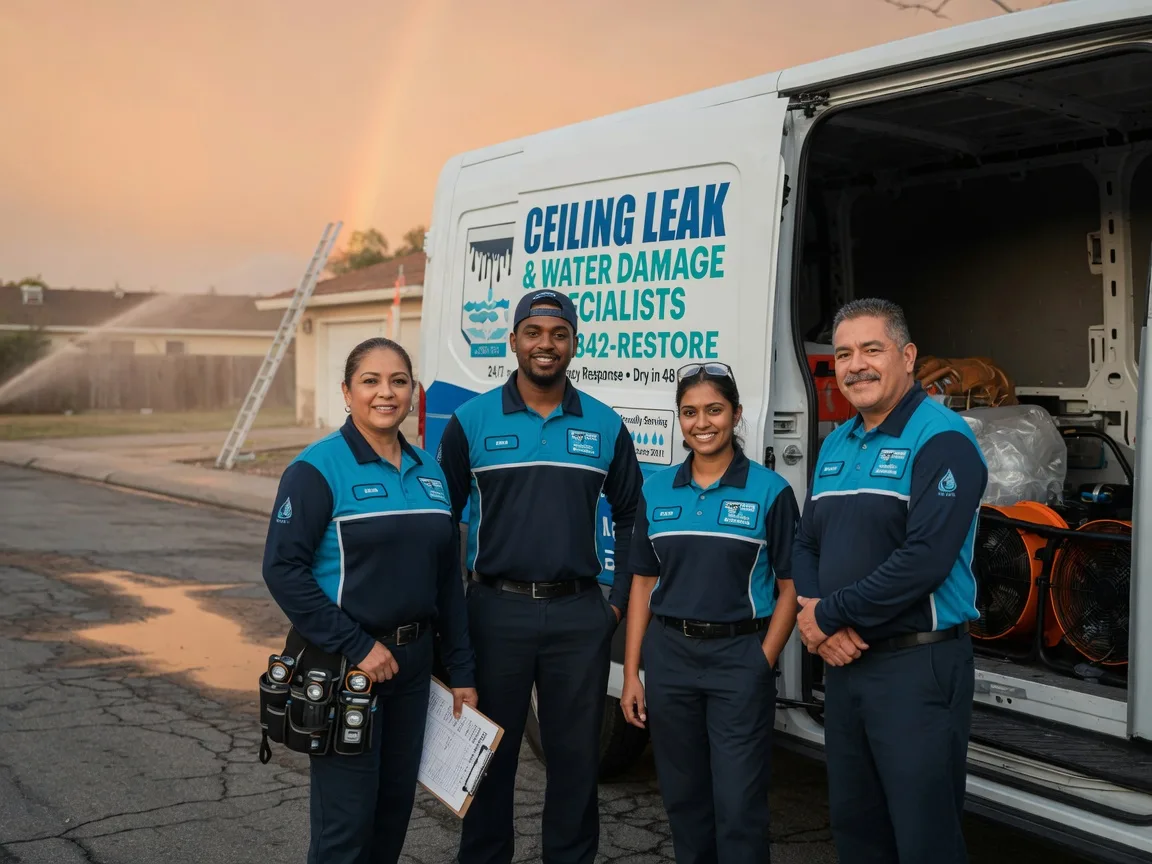 Ceiling Leak Cleanup company in Montgomery, PA